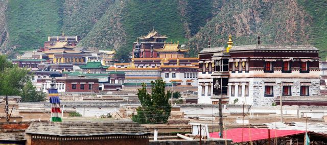 Labrang Monastery in China