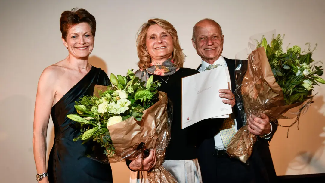 Gøril and Jannik Boberg-Ans receive the Danish Medical Association's Honorary Award 2023